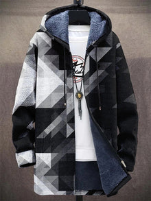 Men's 3d Digital Printed Hat Cardigan