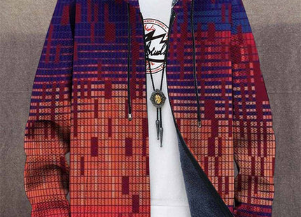 Men's 3d Digital Printed Hat Cardigan