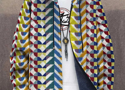 Men's 3d Digital Printed Hat Cardigan