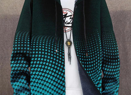 Men's 3d Digital Printed Hat Cardigan