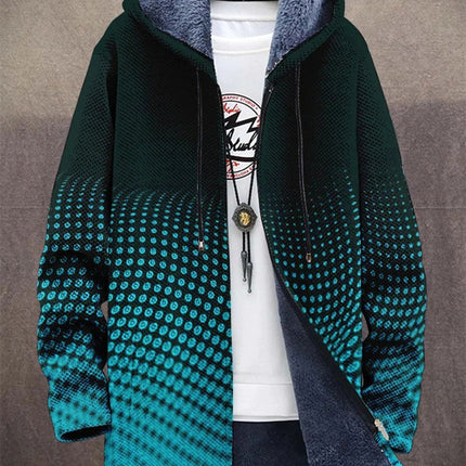 Men's 3d Digital Printed Hat Cardigan