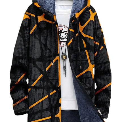 Men's 3d Digital Printed Hat Cardigan
