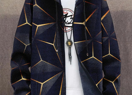 Men's 3d Digital Printed Hat Cardigan