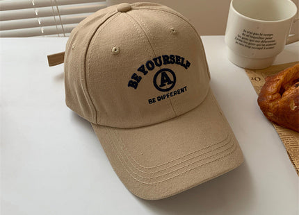 Baseball Cap Female Embroidered Couple Face