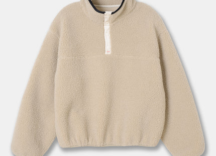 Lamb Wool Sweatshirt Lapel Thickening Warm Lazy Pullover Soft Glutinous Plush Coat
