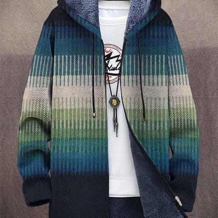 Men's 3d Digital Printed Hat Cardigan