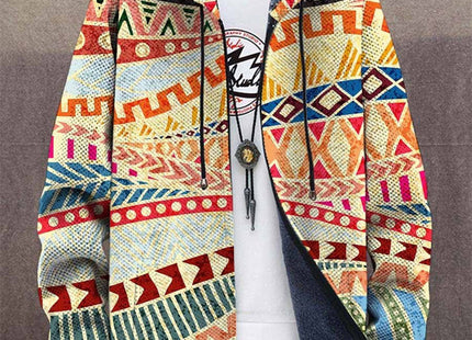 Men's 3d Digital Printed Hat Cardigan