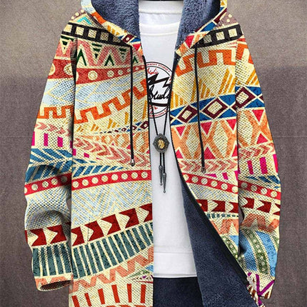 Men's 3d Digital Printed Hat Cardigan