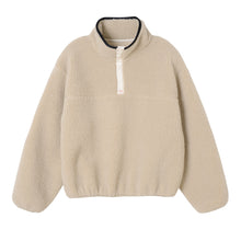 Lamb Wool Sweatshirt Lapel Thickening Warm Lazy Pullover Soft Glutinous Plush Coat