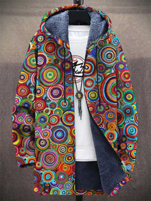 Men's 3d Digital Printed Hat Cardigan