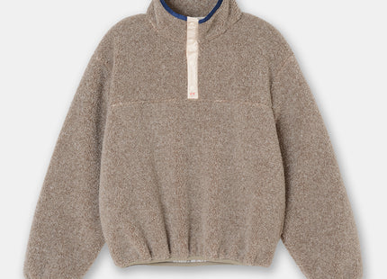 Lamb Wool Sweatshirt Lapel Thickening Warm Lazy Pullover Soft Glutinous Plush Coat