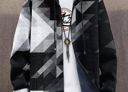 Men's 3d Digital Printed Hat Cardigan