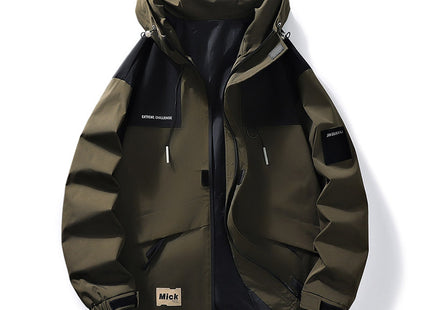 Men's Waterproof Windproof Hood Shell Jacket