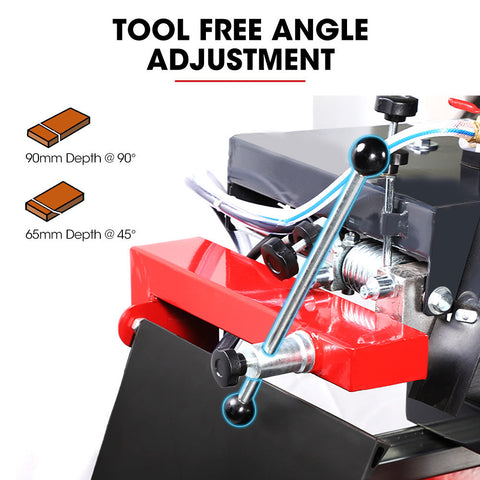 NNEMB 2000W 350mm 14' Brick & Masonry Table Saw, Electric Tile Concrete Cutting, with Stand