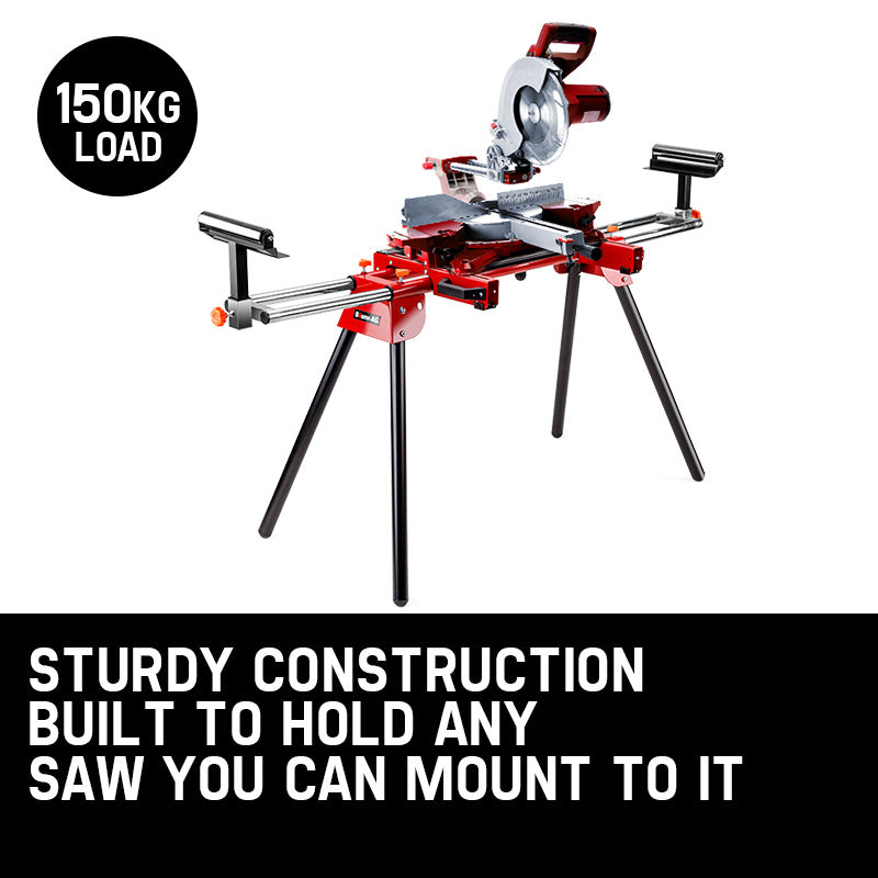 NNEMB Mitre Saw Stand Universal Adjustable Portable Drop Saw Bench Table