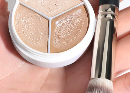 Three-color Concealer Waterproof Without Makeup