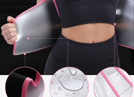 Waist Trainer For Women Back Support Band & Tummy Control Body Shaper Sweat Weight Loss Shapewear