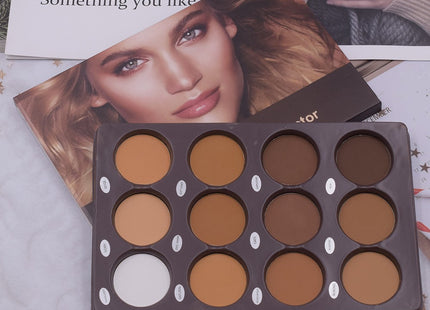 12 Color Makeup Repair Plate