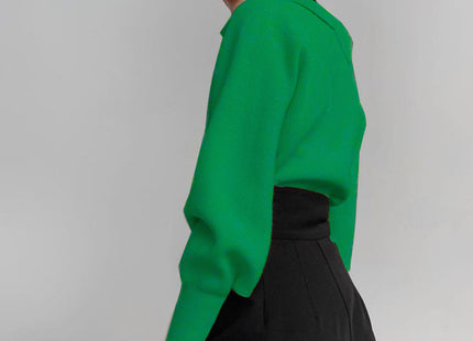 Paul Lapel Elegant Top Sweater