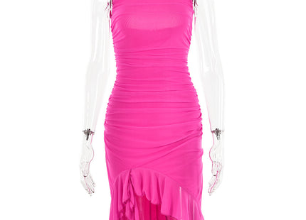 Slim Skinny Sleeveless Dress For Women Fashion Party Club Dresses