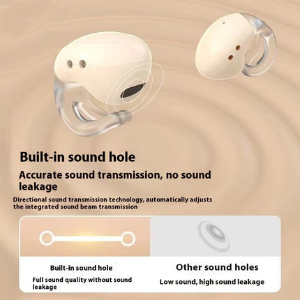 New Bluetooth Headset Clip-on Noise Reduction High Sound Quality Ultra-long Life Battery