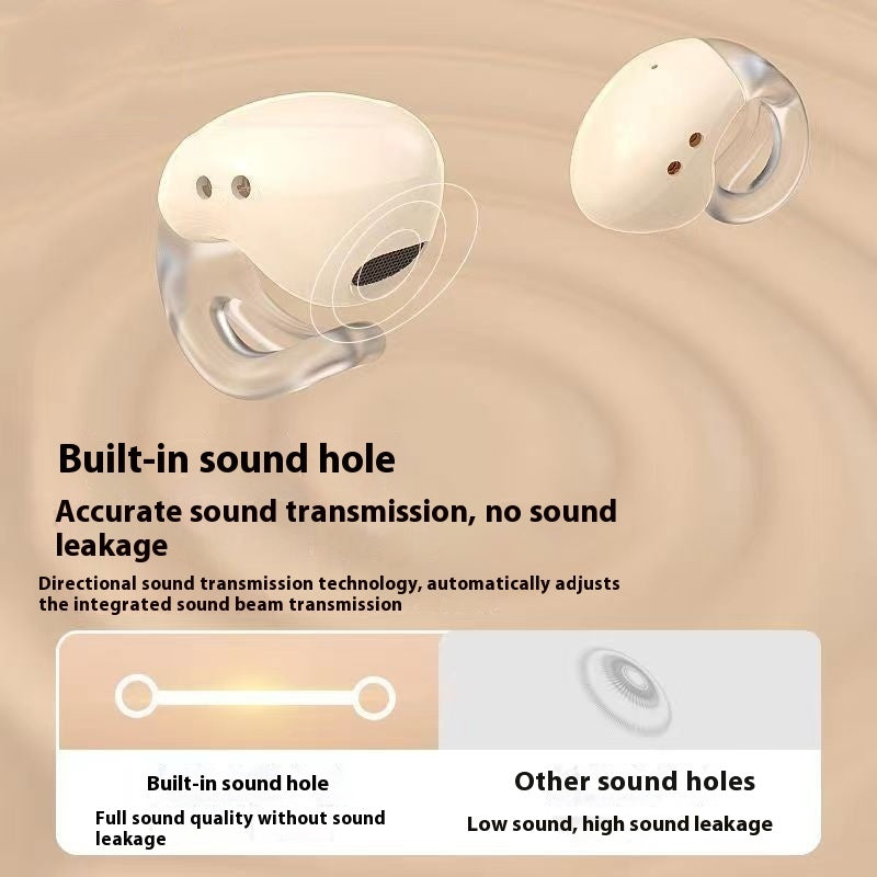New Bluetooth Headset Clip-on Noise Reduction High Sound Quality Ultra-long Life Battery