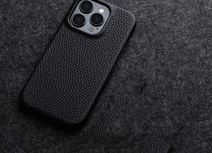 Genuine Leather Magnetic Phone Case