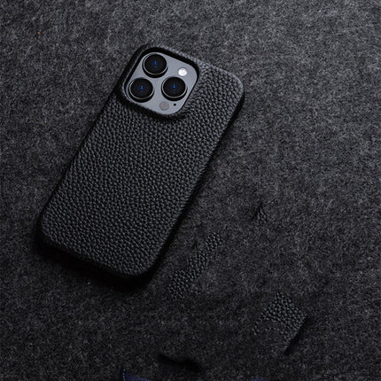 Genuine Leather Magnetic Phone Case