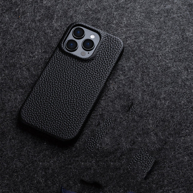 Genuine Leather Magnetic Phone Case