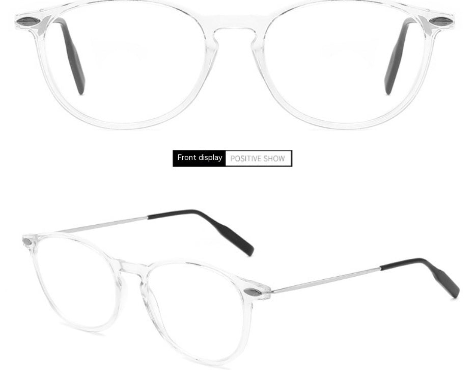 HD Flat Reading TR90 Screw-free Collapsible Presbyopic Glasses