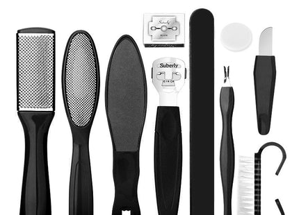 Foot Care Stainless Steel Foot Files Tools Suit