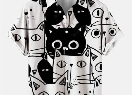 Men's 3D Fashion Printed Hawaiian Cartoon Shirt