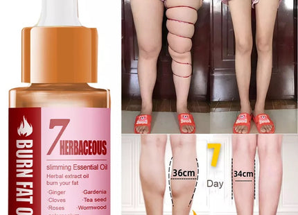 7 Days Leg Muscle Thin Fat Burning Oil Weight Loss Reshape