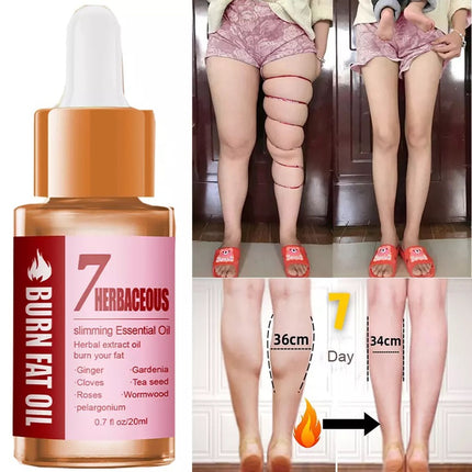 7 Days Leg Muscle Thin Fat Burning Oil Weight Loss Reshape