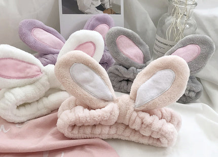 Rabbit Ears Face Wash Headband Female Headband