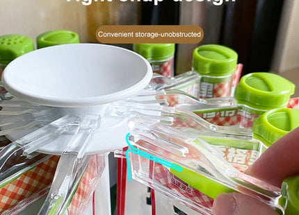 Rotary Rack Kitchen Spice Bag Storage Rack