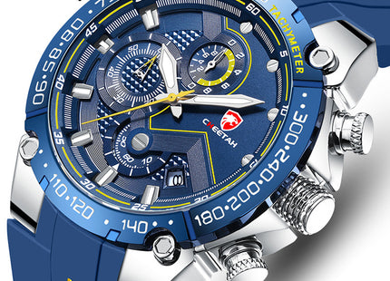 Men's Sports Watch Multifunction Dial Luminous Hands