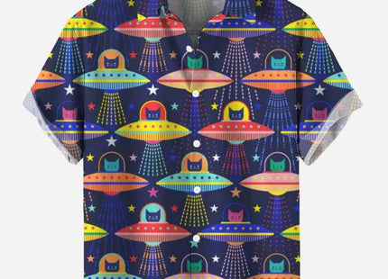 Men's 3D Fashion Printed Hawaiian Cartoon Shirt
