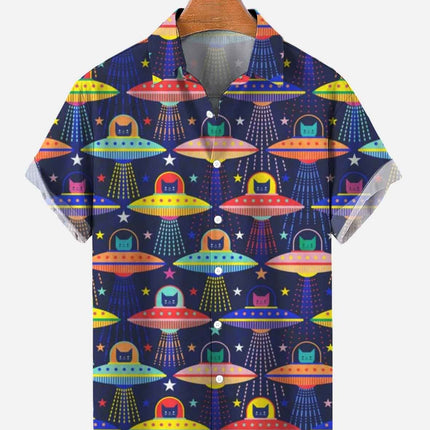 Men's 3D Fashion Printed Hawaiian Cartoon Shirt