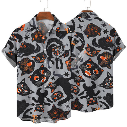 Men's 3D Fashion Printed Hawaiian Cartoon Shirt
