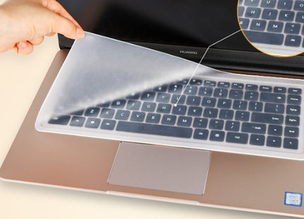 Laptop Universal Keyboard Film Silicone Protective Cover Transparent Dust