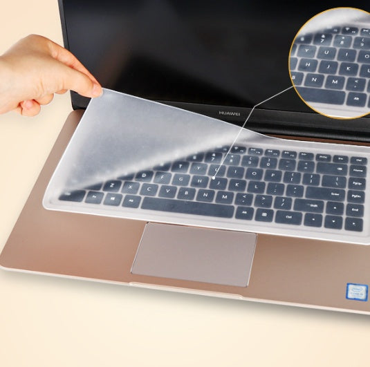 Laptop Universal Keyboard Film Silicone Protective Cover Transparent Dust