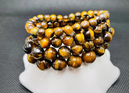 Tiger Eye Hand String Men And Women Beads Handmade Jewelry Gifts