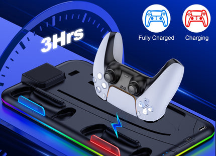 Slim Stand PS5 Controller Cooling Station