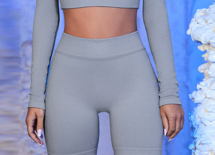 Women Seamless Yoga Tracksuit Set Workout Sportswear Fitness