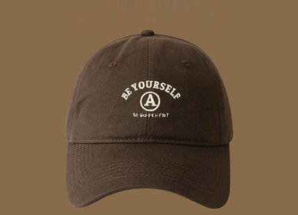Baseball Cap Female Embroidered Couple Face