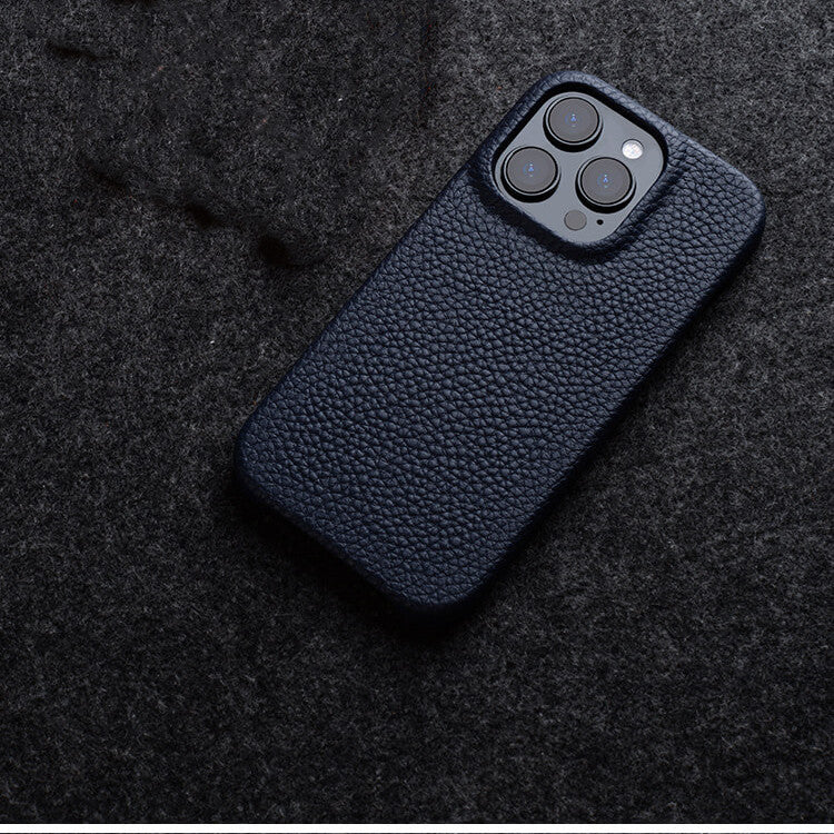 Genuine Leather Magnetic Phone Case