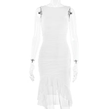 Slim Skinny Sleeveless Dress For Women Fashion Party Club Dresses