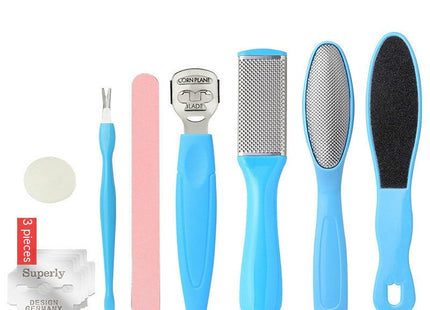 Foot Care Stainless Steel Foot Files Tools Suit