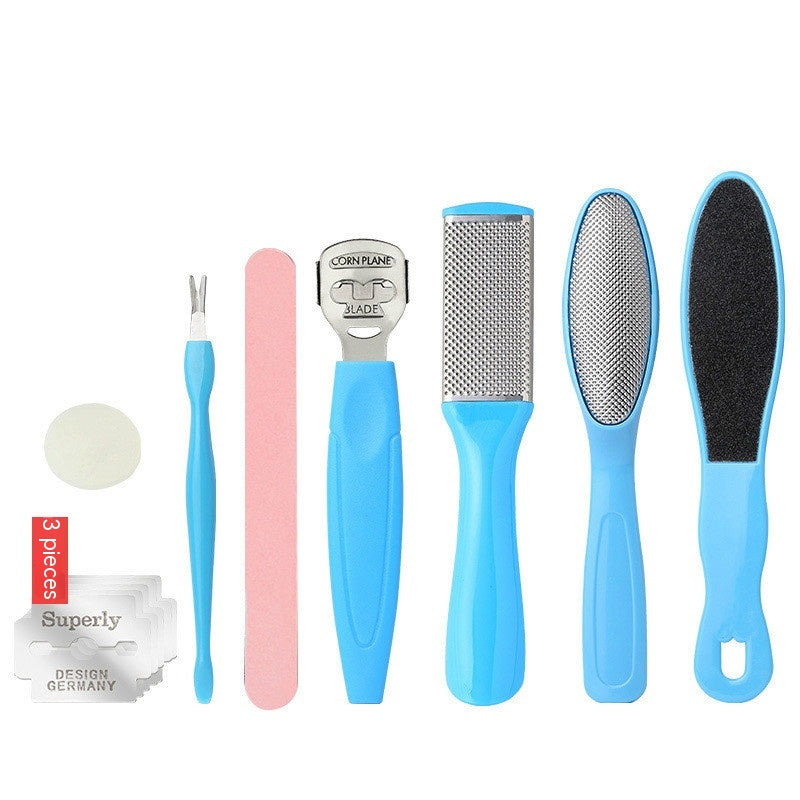 Foot Care Stainless Steel Foot Files Tools Suit